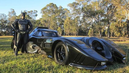 Real Life Batmobile: Man Spends Two Years Building Iconic 1989 Car | Ridiculous Rides