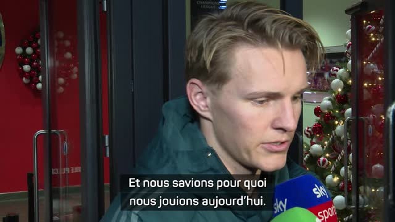 Arsenal - Ødegaard voulait se venger de l'aller et envoyer un message