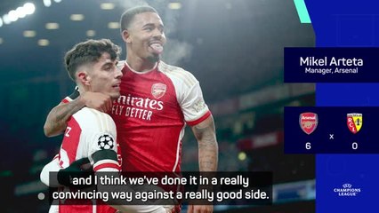 Arteta in dreamland after Arsenal's six-goal win