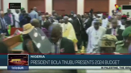 President Bola Tinubu presents 2024 budget