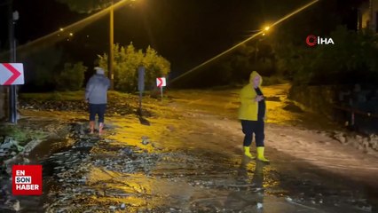 Bursa’da sağanak sele dönüştü