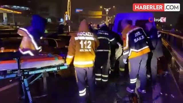 Kocaeli D-100 Karayolu'nda Zincirleme Trafik Kazası: 1 Ölü, 5 Yaralı