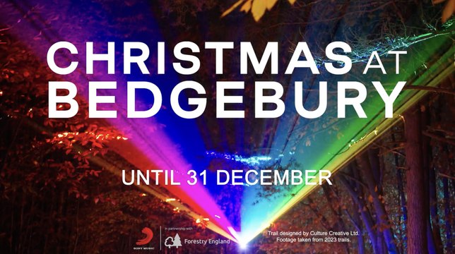 Christmas At Bedgebury 2023 is a magical and unmissable new illuminated trail