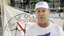 Ben Abbott No Coastal Wind Farms at Reckless Renewables rally