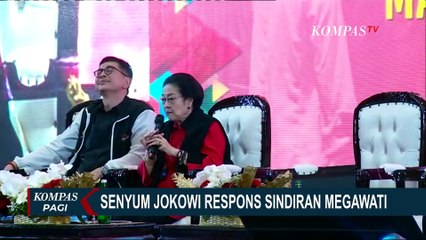 Jokowi Beri Respons Senyuman Saat Disindir Megawati Penguasa Sekarang Seperti Orba