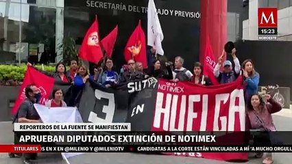 ¡Adiós Notimex! Cámara de Diputados aprueba su desaparición