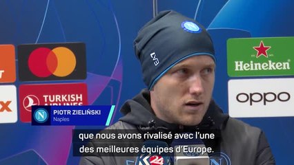 Naples - Zieliński : “Nous aurions pu faire quelque chose de plus”