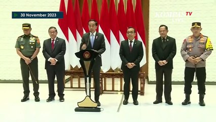 [FULL] Keterangan Jokowi Jelang Keberangkatan ke Dubai Hadiri COP28