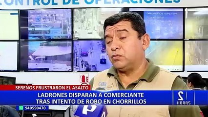 Chorrillos: balean a comerciante para robarle dinero que retiró de banco