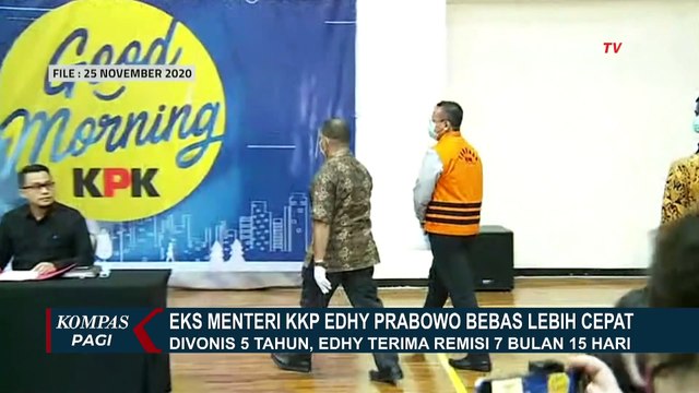 Alasan Eks Menteri KKP Edhy Prabowo Bisa Bebas Lebih Cepat dari Vonis 5 Tahun Penjara