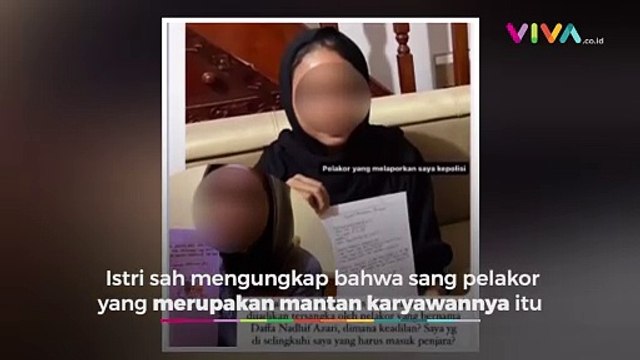 Istri Sah vs Pelakor, Saling Lapor ke Kantor Polisi