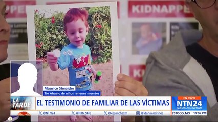 "Están disfrutando del dolor de millones de personas": tío abuelo de los menores que según Hamás murieron como rehenes