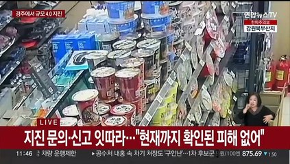 경주서 규모 4.0 지진…올해 내륙 최대 규모