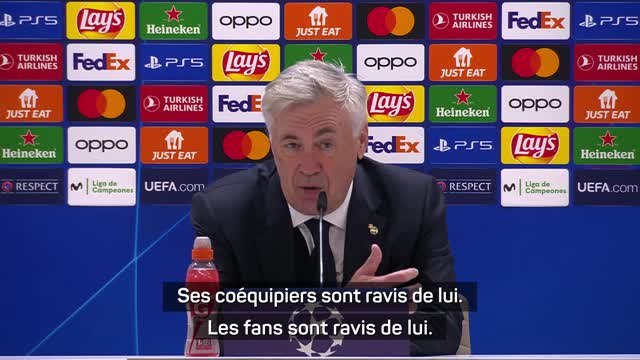 Real Madrid - Ancelotti : Bellingham est un cadeau pour le football”
