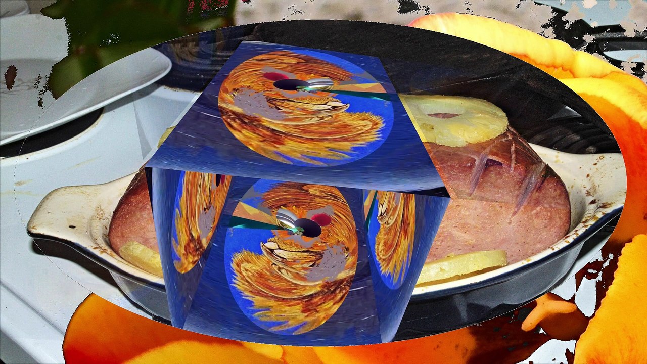 Recording video l eat lunch l 360 l cube 4 5 faces 3D l Powerdirector.compressed