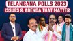 Telangana Election 2023: Key issues and the key faces of the 2023 Telangana Polls | Oneindia News