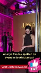 Ananya Panday spotted an event in South Mumbai!