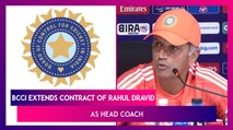 Rahul Dravid To Continue As Team India Head Coach As BCCI Extends Contract