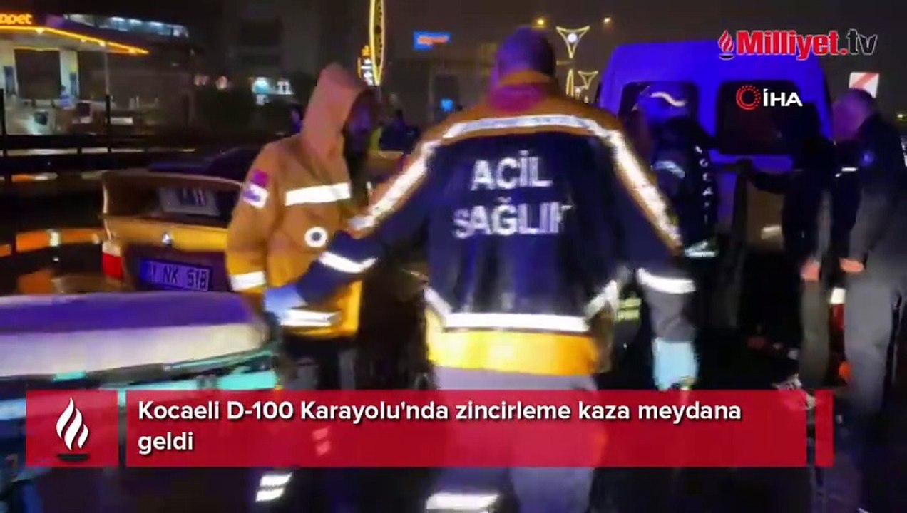 D-100 Karayolu'nda zincirleme kaza! Ölü ve yaralılar var