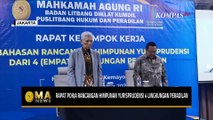 Rapat Pokja Rancangan Himpunan Yurisprudensi 4 Lingkungan Peradilan MA - MA News