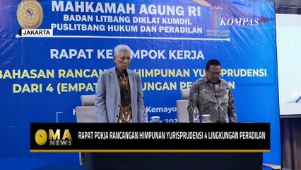 Rapat Pokja Rancangan Himpunan Yurisprudensi 4 Lingkungan Peradilan MA - MA News