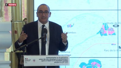 Paris : le plan de circulation pour les Jo