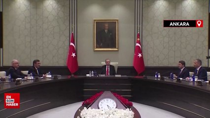 Cumhurbaşkanı Erdoğan başkanlığındaki MGK, sona erdi