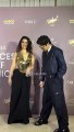 Golden Girl Tamannaah Bhatia & Vijay Varma Arrive At Vogue Fashion Event