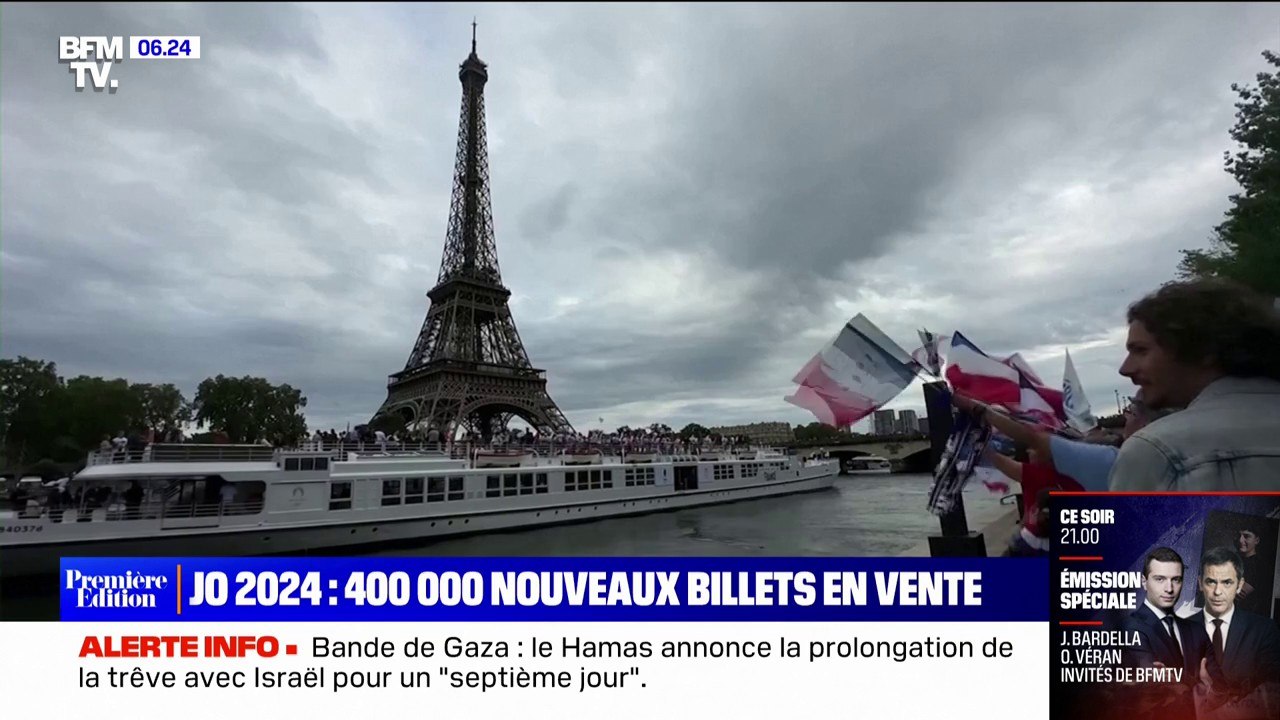 JO de Paris 2024: 400.000 nouveaux billets mis en vente ce jeudi matin