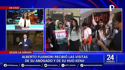 Abogado de Alberto Fujimori: “Tiene la esperanza de salir en libertad para estar con sus nietas”
