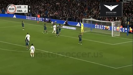 Leeds United vs Swansea City Highlights & Goals
