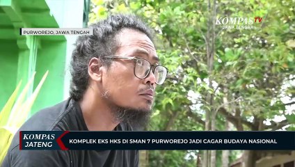 Komplek Eks HKS di SMAN 7 Purworejo Jadi Cagar Budaya Nasional