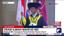 Mahfud MD Paparkan Penguatan Penegakan Hukum di Indonesia di Wisuda Universitas Bung Karno