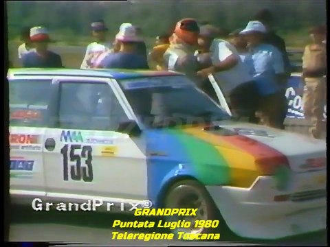 Grand Prix puntata Luglio 1980. Teleregione Toscana 1980