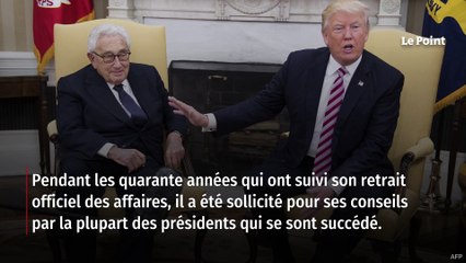 Henry Kissinger, le pape de la diplomatie, est mort