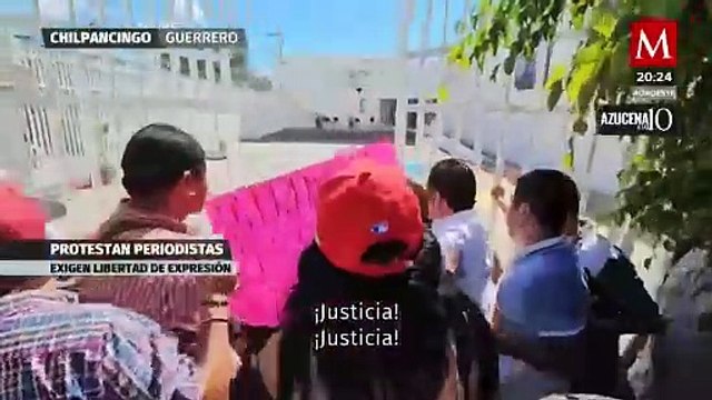 Periodistas marchan en Chilpancingo por seguridad