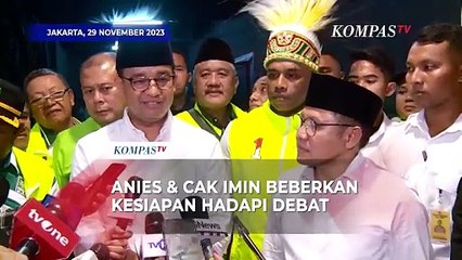 Anies dan Cak Imin Beberkan Kesiapan Mereka Hadapi Debat Pilpres 2024