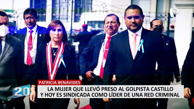 Patricia Benavides: la mujer que llevó preso a Castillo y hoy es sindicada como líder de una red criminal