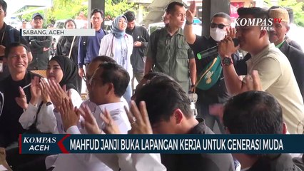 Mahfud Janji Buka Lapangan Kerja untuk Generasi Muda