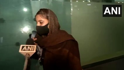 पाकिस्तान से भारत लौटने के बाद अंजू ने कहा - ‘मैं खुश हूँ, मुझे कुछ नहीं कहना’