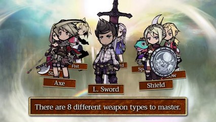 The Legend of Legacy HD Remastered - Bande-annonce de gameplay