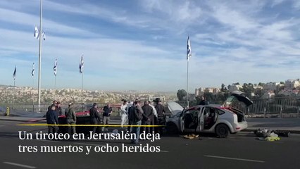 Un tiroteo en Jerusalén deja tres muertos y ocho heridos