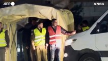 Israele, gli ostaggi rilasciati all'ospedale Sheba