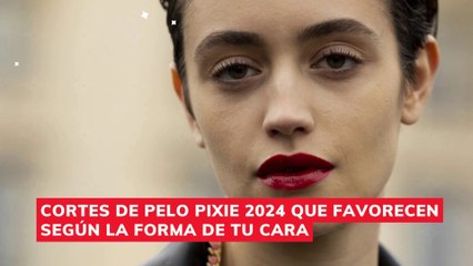 cortes de pelo pixie 2024 que favorecen según la forma de tu cara