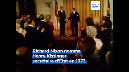 Henry Kissinger, monstre sacré des relations internationales, est mort