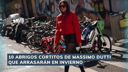 10 abrigos cortitos de Massimo Dutti que arrasarán en invierno