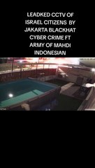 LEADKED CCTV Citoyens israéliens PAR Jakarta Blackhat Cyber ​