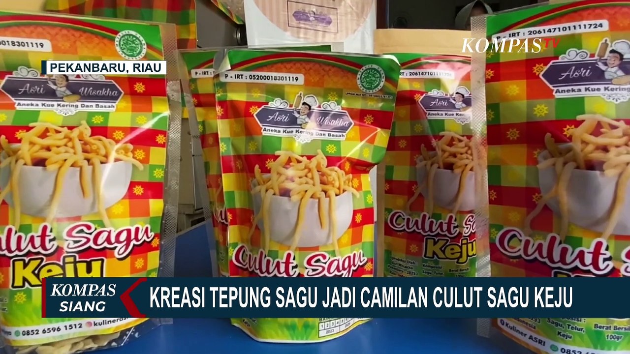 Culut Sagu Keju, Kreasi Tepung Sagu  darii Pekanbaru Riau