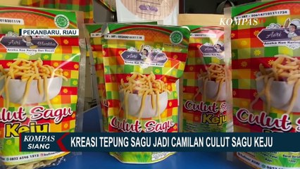 Culut Sagu Keju, Kreasi Tepung Sagu  darii Pekanbaru Riau