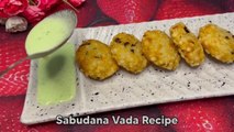 इस नवरात्रि बनाएं ये एकदम झटपट बन जाने वाले साबूदाने के वड़े | Sabudana Vada Recipe Navratri Special